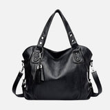 Women's Roomy Shoulder Bag with Detachable Strap