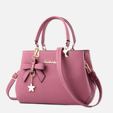Women's Bow and Star Charm Handbag