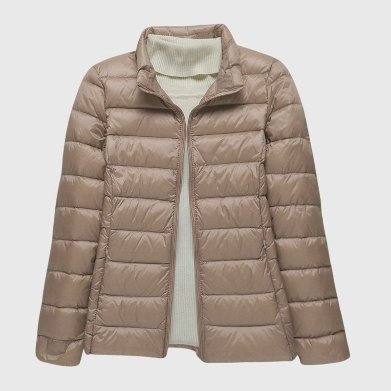 Hooded Lightweight Quilted Puffer Jacket