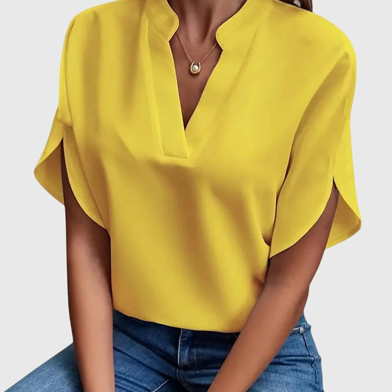 Beatrix | Soft V Neck Blouse