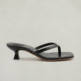 Women's Strappy Open-Toe Kitten Heel Sandals