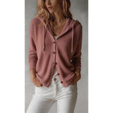 Women's White Autumn Cardigan