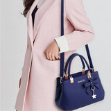 Women's Bow and Star Charm Handbag