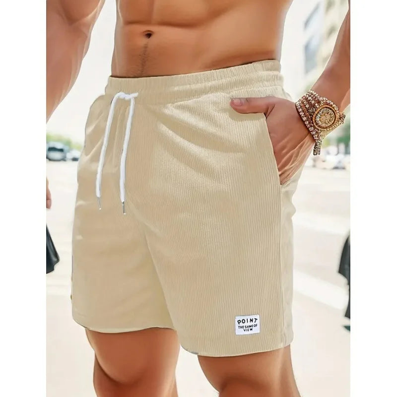 Men's Drawstring Casual Shorts