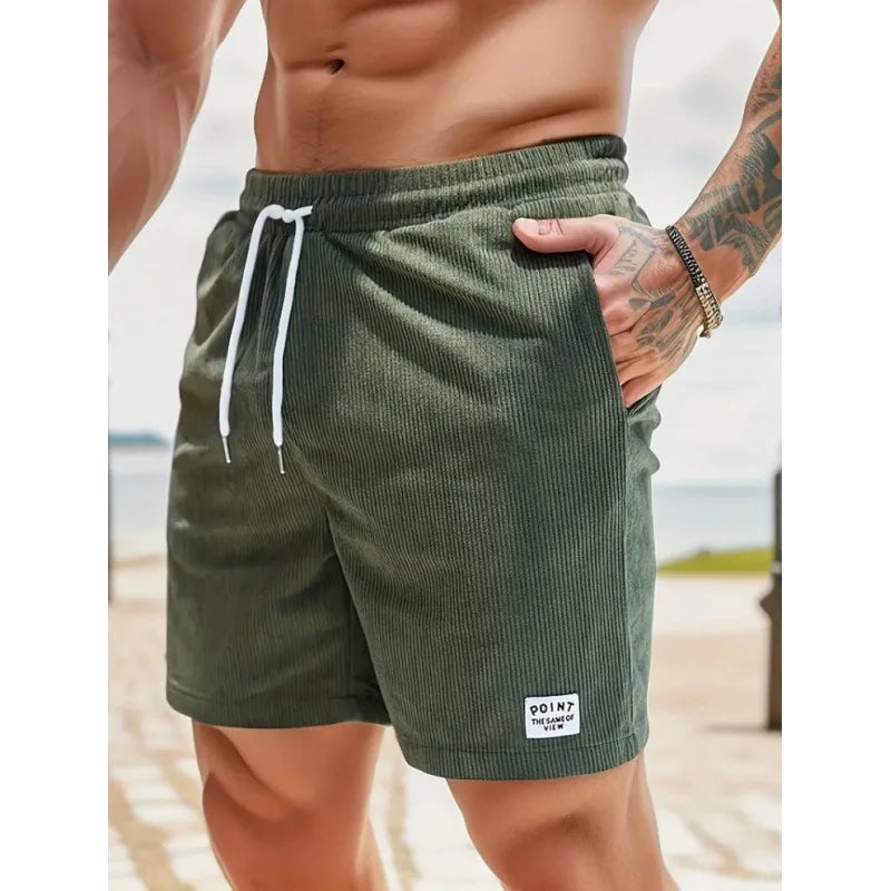 Men's Drawstring Casual Shorts