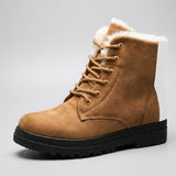 Women's Faux Leather Side Zip Ankle Boots