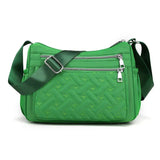 Women's Water-Repellent Multi-Pocket Crossbody Bag