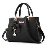 Women's Bow and Star Charm Handbag