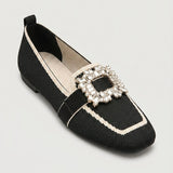 Women's Buckle Loafers with Cushioned Footbed