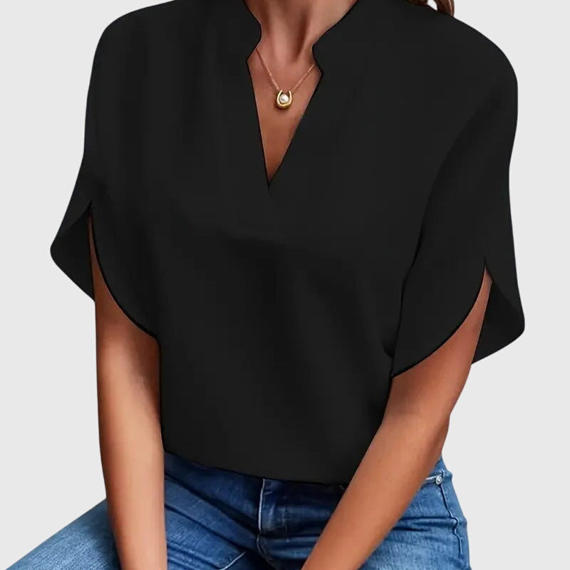 Beatrix | Soft V Neck Blouse