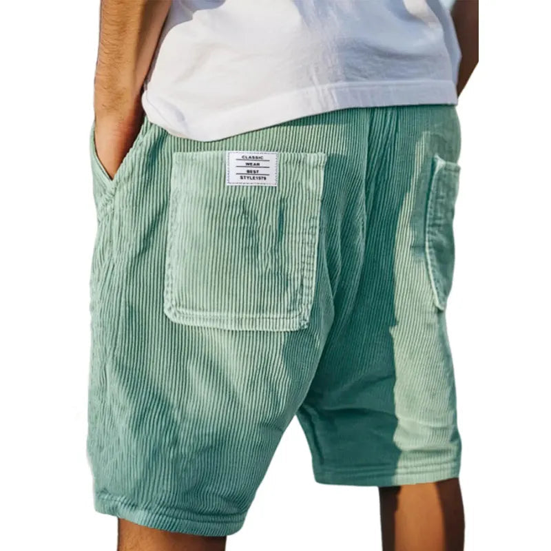 Men's Linen Cargo Shorts