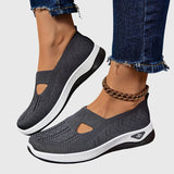 Breathable Slip-On Knit Trainers