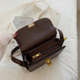 Women's Compact Shoulder Bag with Adjustable Strap
