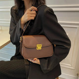 Women's Compact Shoulder Bag with Adjustable Strap