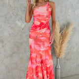 Gwendolyn | Floral Elegant Midi Dress
