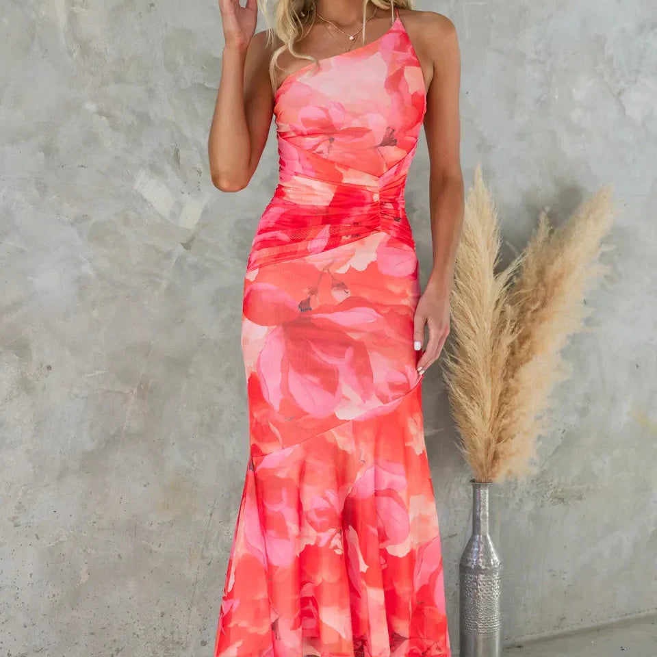 Gwendolyn | Floral Elegant Midi Dress