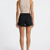 Women's Wide Fit Distressed Denim Shorts