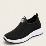 Women's Breathable Cushioned Slip-On Trainers