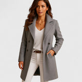 Tailored Single-Breasted Longline Coat
