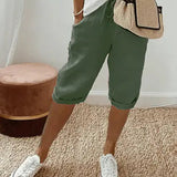 Cotton Linen Shorts