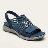 Women's Multi-Strap Open-Toe Flat Sandals