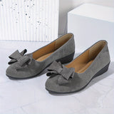 Women's Orthopaedic Flat Shoes with Bow Detail