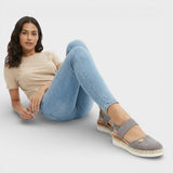 Mary Jane Espadrille Platform Sandals