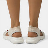 Breathable Cut-Out Platform Sandals