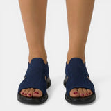 Breathable Cut-Out Platform Sandals