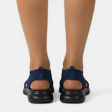 Breathable Cut-Out Platform Sandals