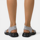 Breathable Cut-Out Platform Sandals