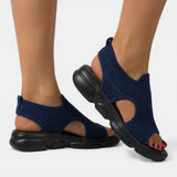 Breathable Cut-Out Platform Sandals