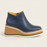 Women's Platform Ankle Boots with Cushioned Sole