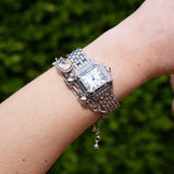 Women's Square Roman Numeral Quartz Watch