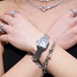 Women's Square Roman Numeral Quartz Watch
