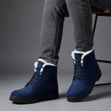 Women's Faux Leather Side Zip Ankle Boots