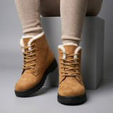 Women's Faux Leather Side Zip Ankle Boots