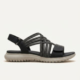 Women's Multi-Strap Open-Toe Flat Sandals