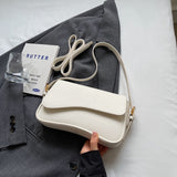 Women's Compact Minimalist Shoulder Bag with Strap