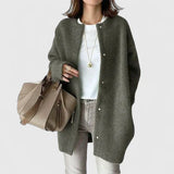 Open Front Oversized Knit Cardigan