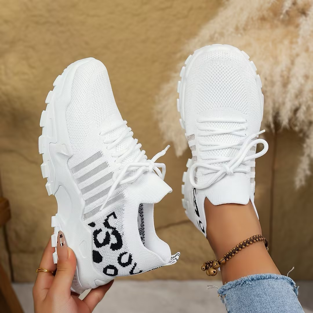 Chunky Lace Up Platform Trainers