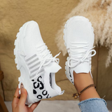 Chunky Lace Up Platform Trainers