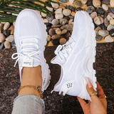 Chunky Lace Up Platform Trainers