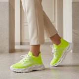 Women's Knit Cushioned Sole Everyday Sneakers