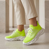 Women's Knit Cushioned Sole Everyday Sneakers