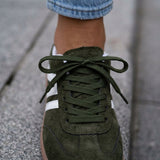 Women's Retro Panelled Chunky Lace-Up Sneakers