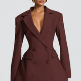 Georgina | Tailored Blazer Mini Dress