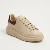 Women's Suede-Look Lace-Up Platform Sneakers