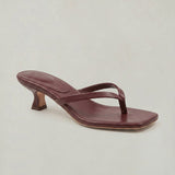 Women's Strappy Open-Toe Kitten Heel Sandals