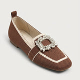 Women's Buckle Loafers with Cushioned Footbed